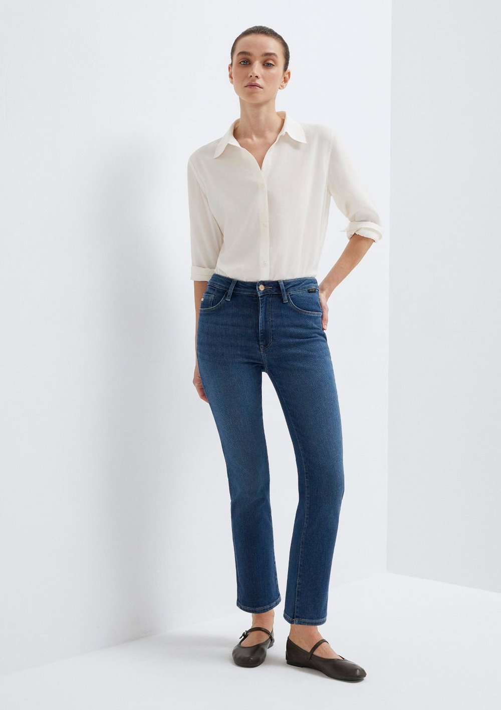 Mavi KENDRA Dark Shaded Gold Premium Denim Kadın Kot Pantolon M10746A1552