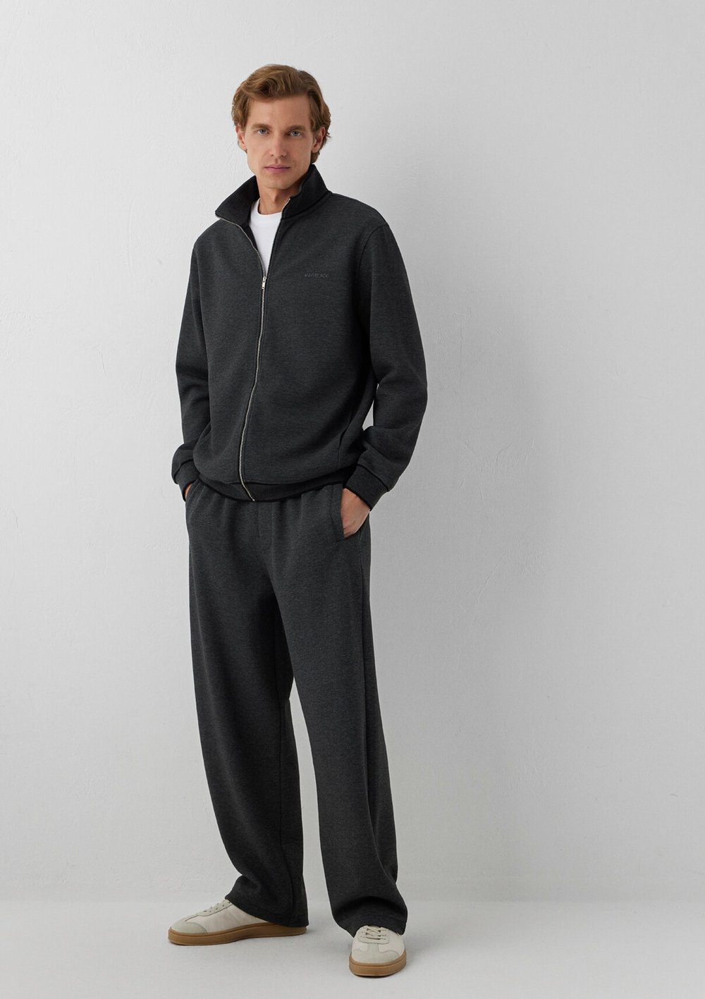 Mavi ÖRME PANTOLON Dark Grey Melange Antrasit Erkek Eşofman Alt M0024737-80024