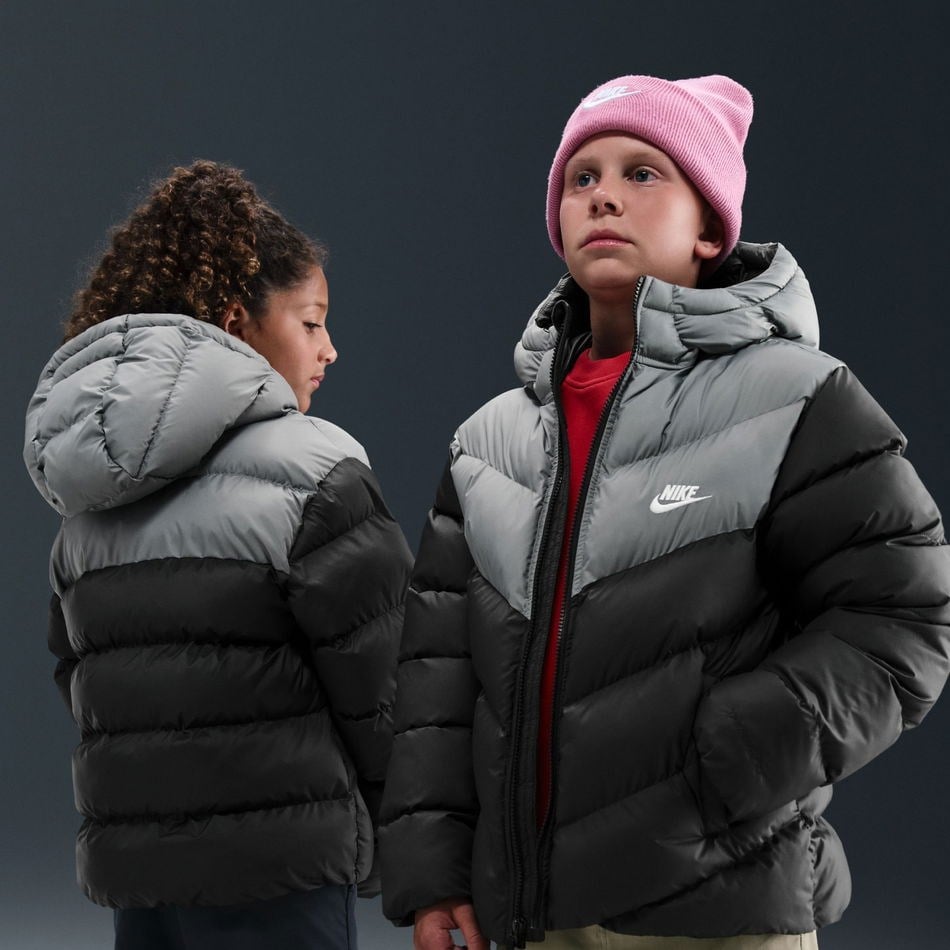 Nike K NSW TF ADP PUFFER COLORBLOCK Siyah Erkek Çocuk Mont IB6164-010
