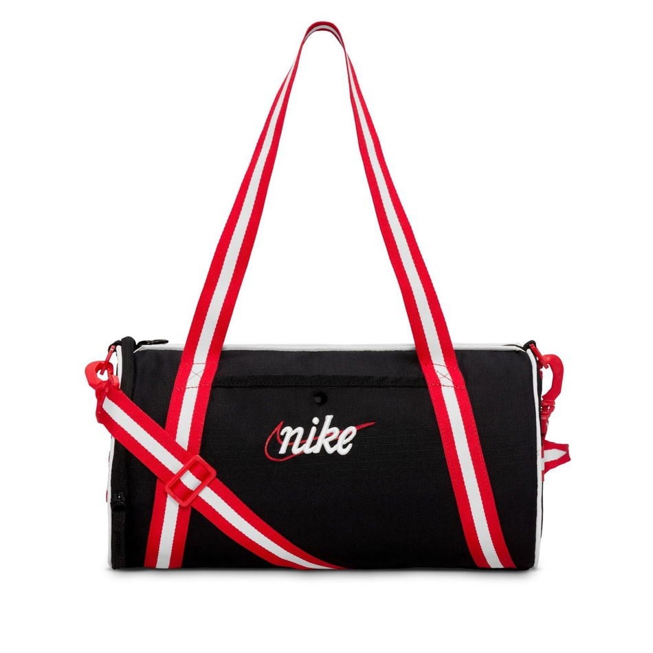 Nike NK HERITAGE DUFF - RETRO Siyah Unisex Spor Çanta
