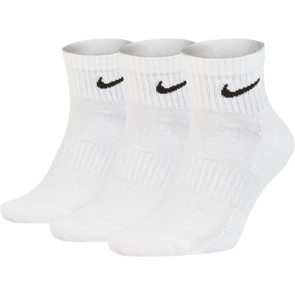 Nike U NK EVERYDAY CSH ANKL 3PR 132 Beyaz Unisex Çorap