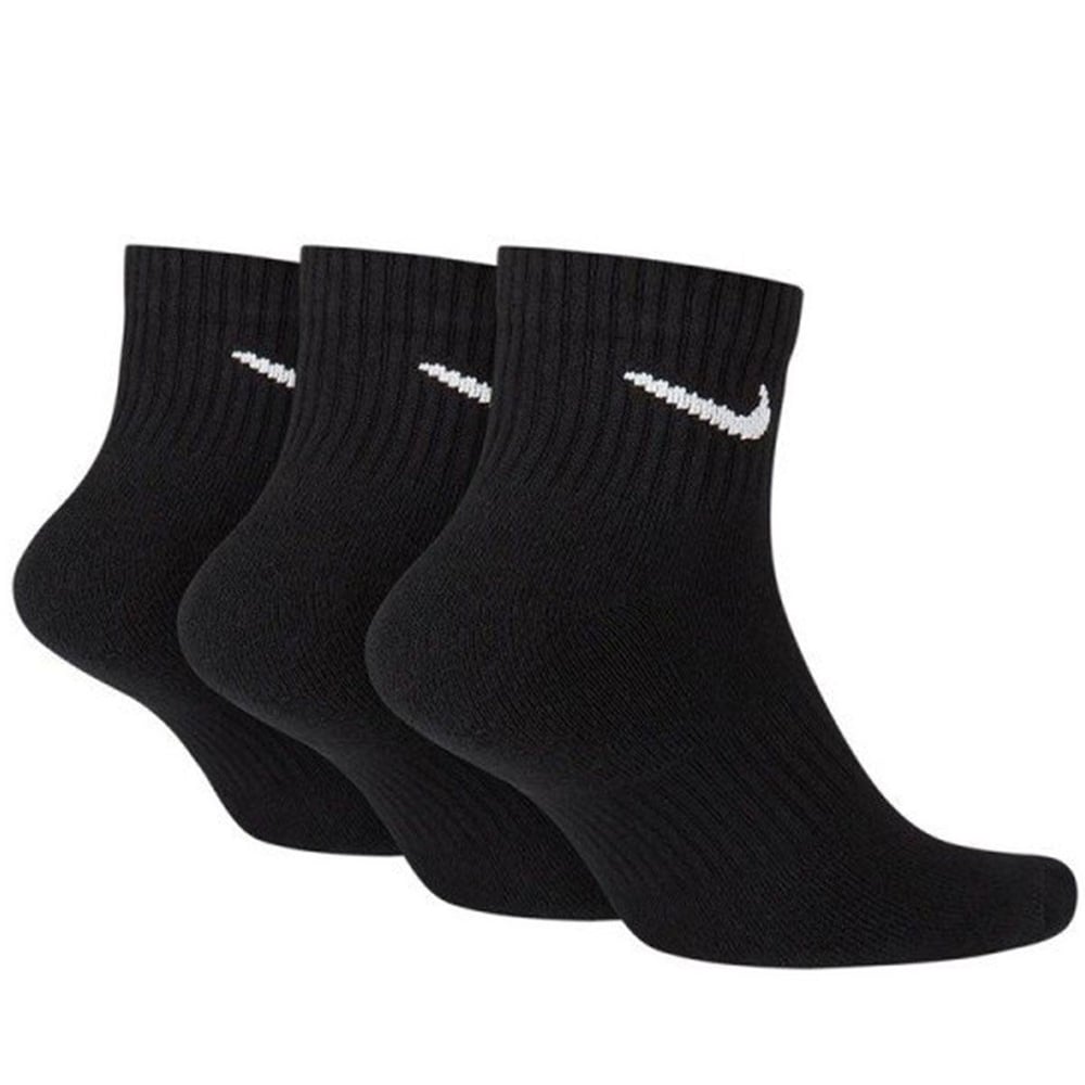 Nike U NK EVERYDAY CSH ANKL 3PR 132 Siyah Unisex Çorap