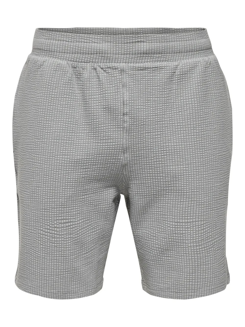 Only&Sons ONSKIAN LIFE REG SEERS. STRP SHORTS VD Gri Erkek Şort 22036544