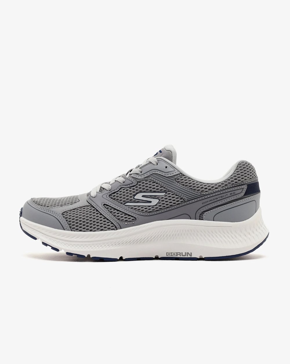 Skechers GO RUN CONSISTENT 2.0 Gri Erkek Günlük Spor Ayakkabı