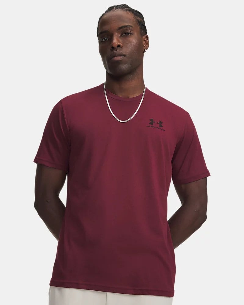 Under Armour Ua M Sportstyle Lc Ss Kırmızı Erkek T-Shirt 1326799-626