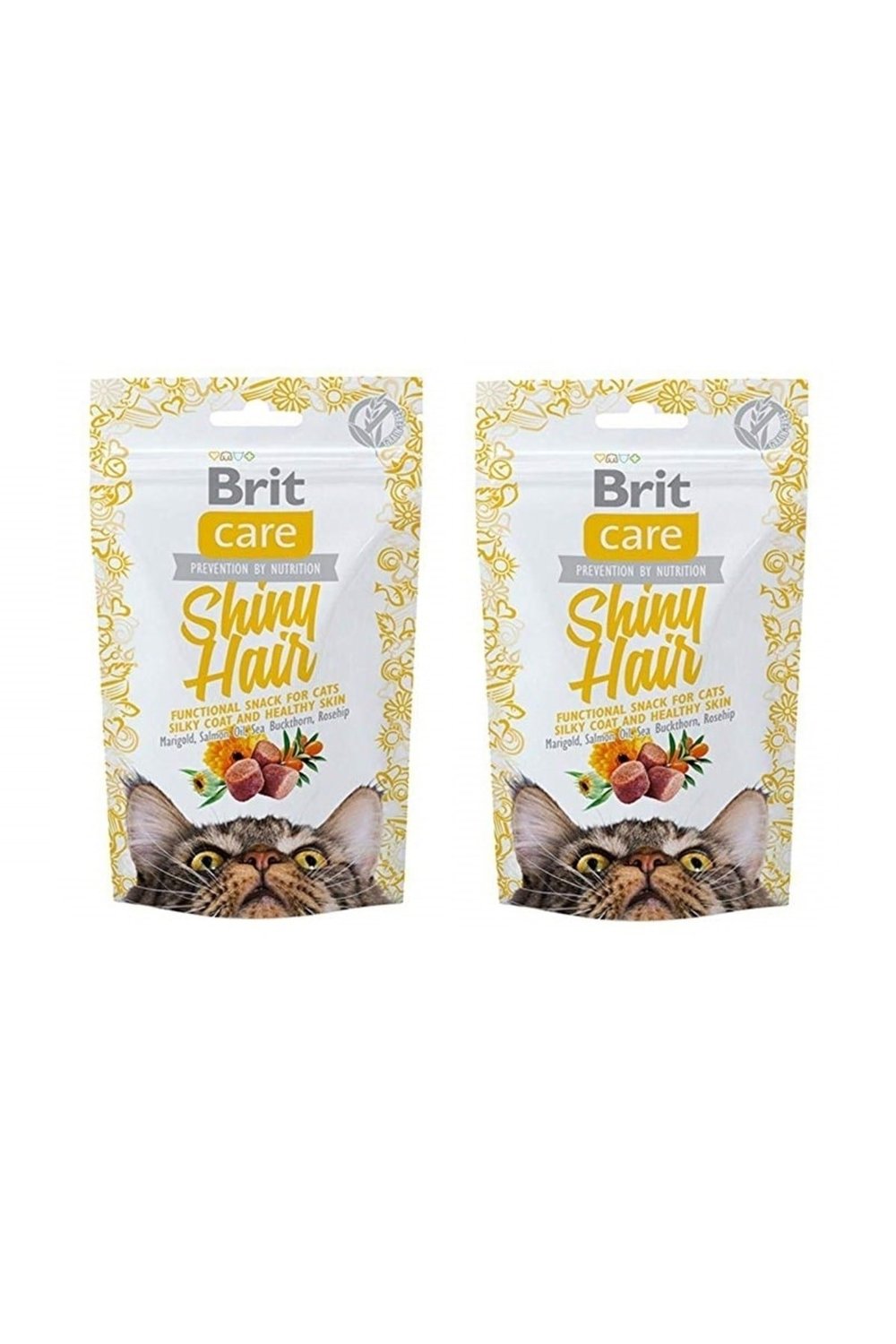 2 Adet Snack Shiny Hair Kedi Ödül Maması 2 X 50gr