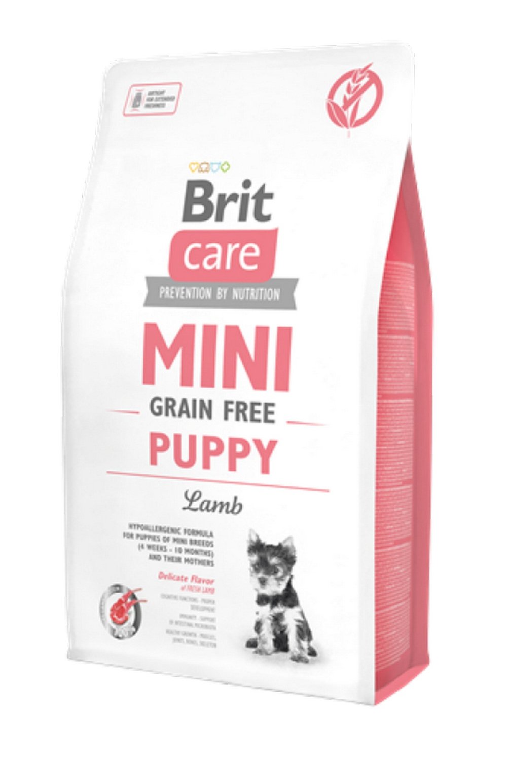 2 kg Mini Irk Yavru Köpekler İçin, Tahılsız, Hipoalerjenik Kuzu Etli Kuru Mama 403118