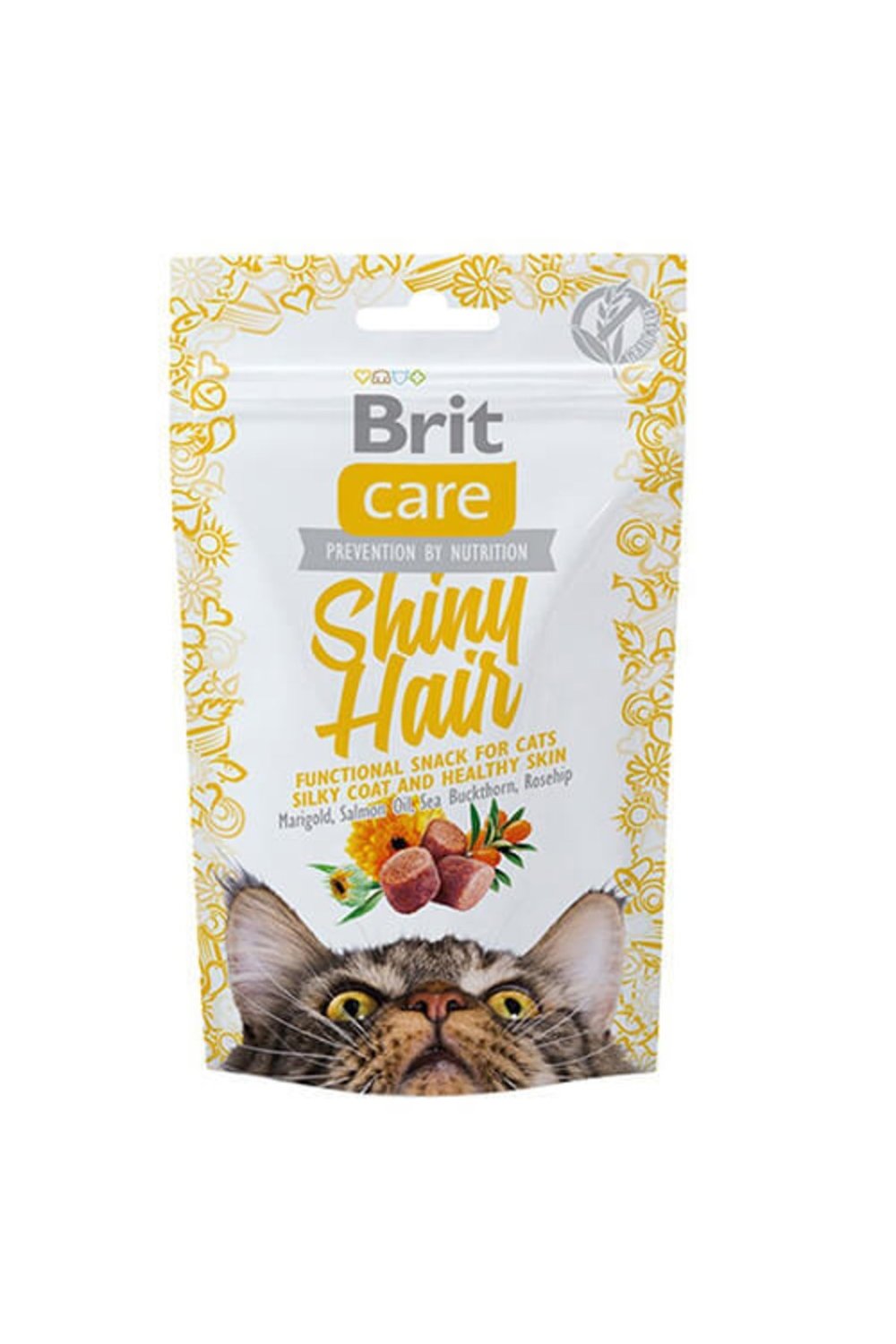 Brit Care Shiny Hair Kedi Bisküvisi 50 Gr