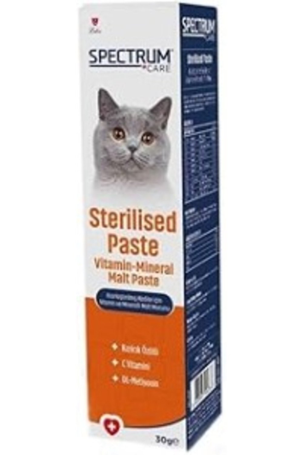 Care Kısırlaştırılmıştırlaştırılmış Kediler için Vitaminli Malt Paste 30 Gram