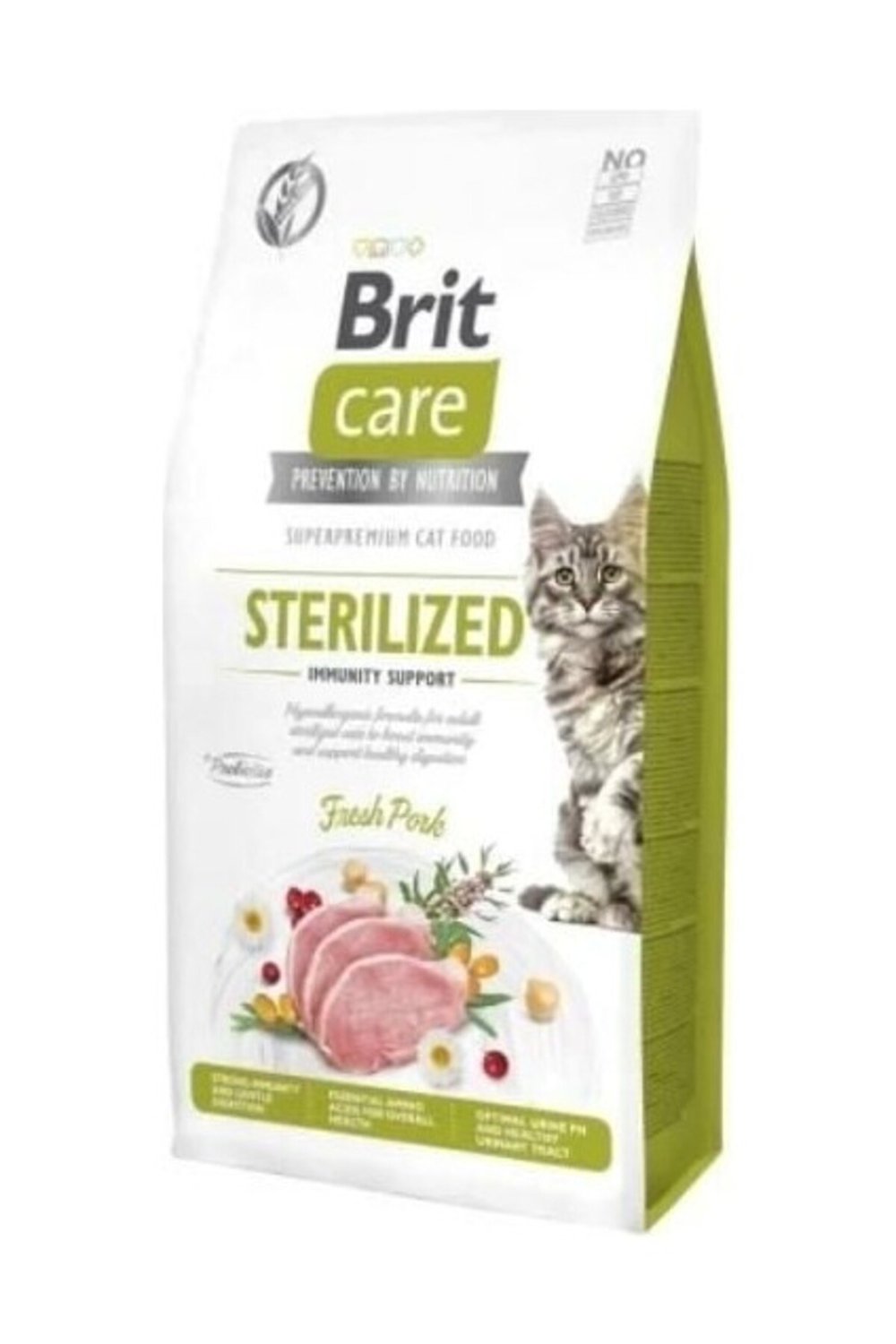 Immunity Prebiotik Içerikli Domuzlu Kısırlaştırılmış Kedi Maması 2 kg