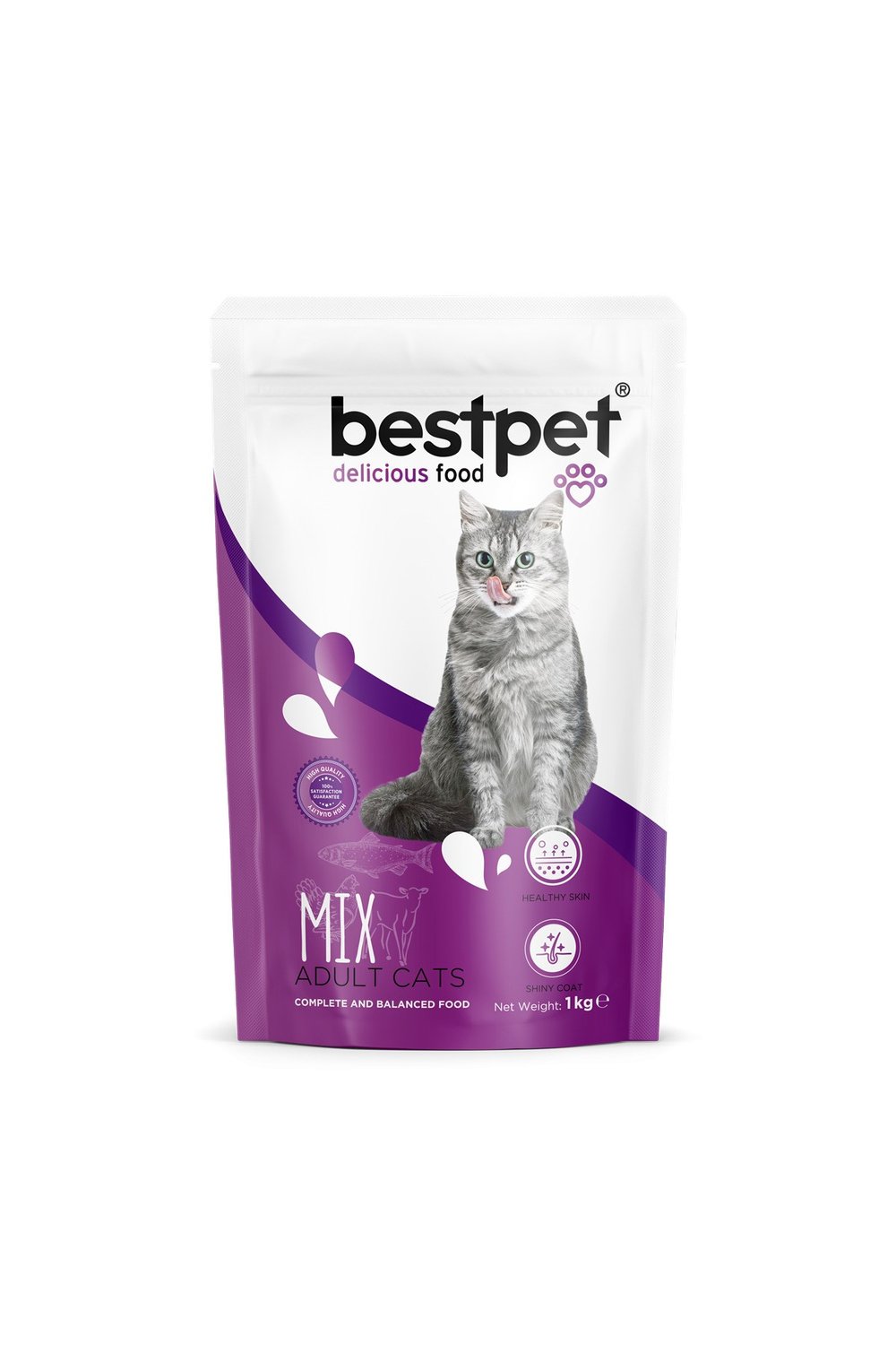 Karışık Etli Yetişkin Kedi Maması 1 Kg