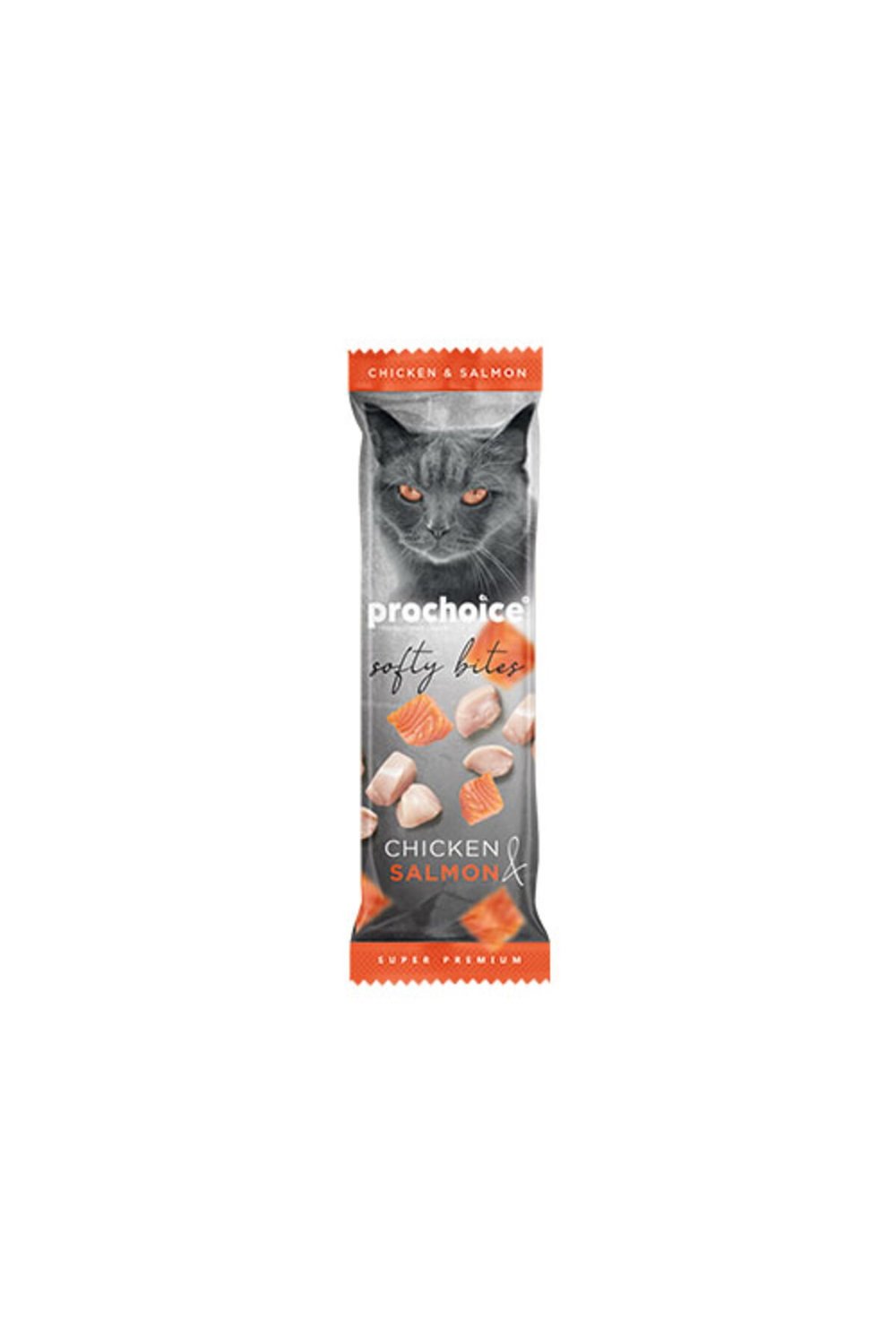 Pro Choice Softy Bites Tavuklu ve Somonlu Yumuşak Kedi Ödül Maması 24 Adet 10 Gr