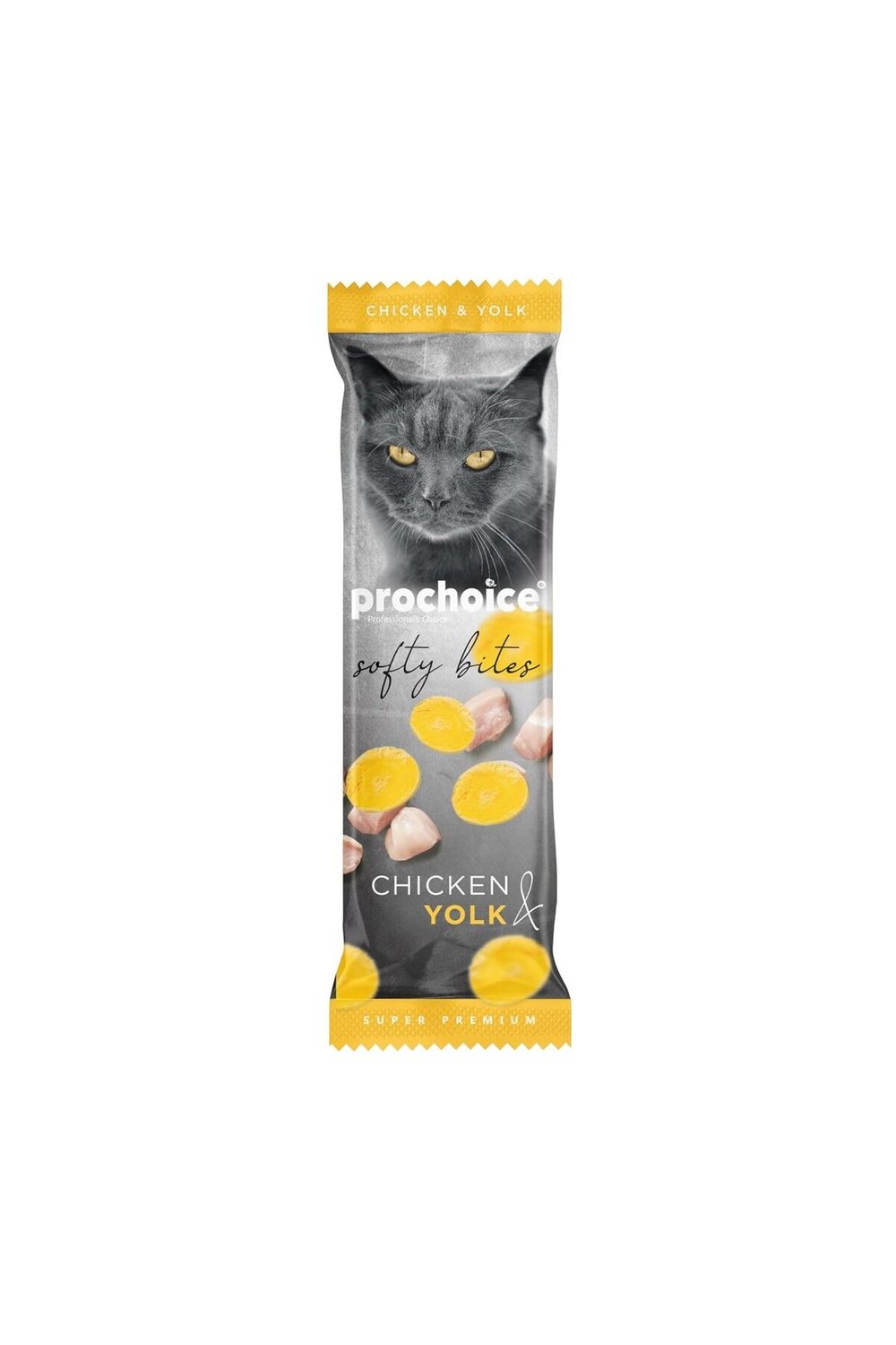 Softy Bites Tavuk Yumurta Sarısı, Kediler için Yumuşak Atıştırmalık 10 gr x adet