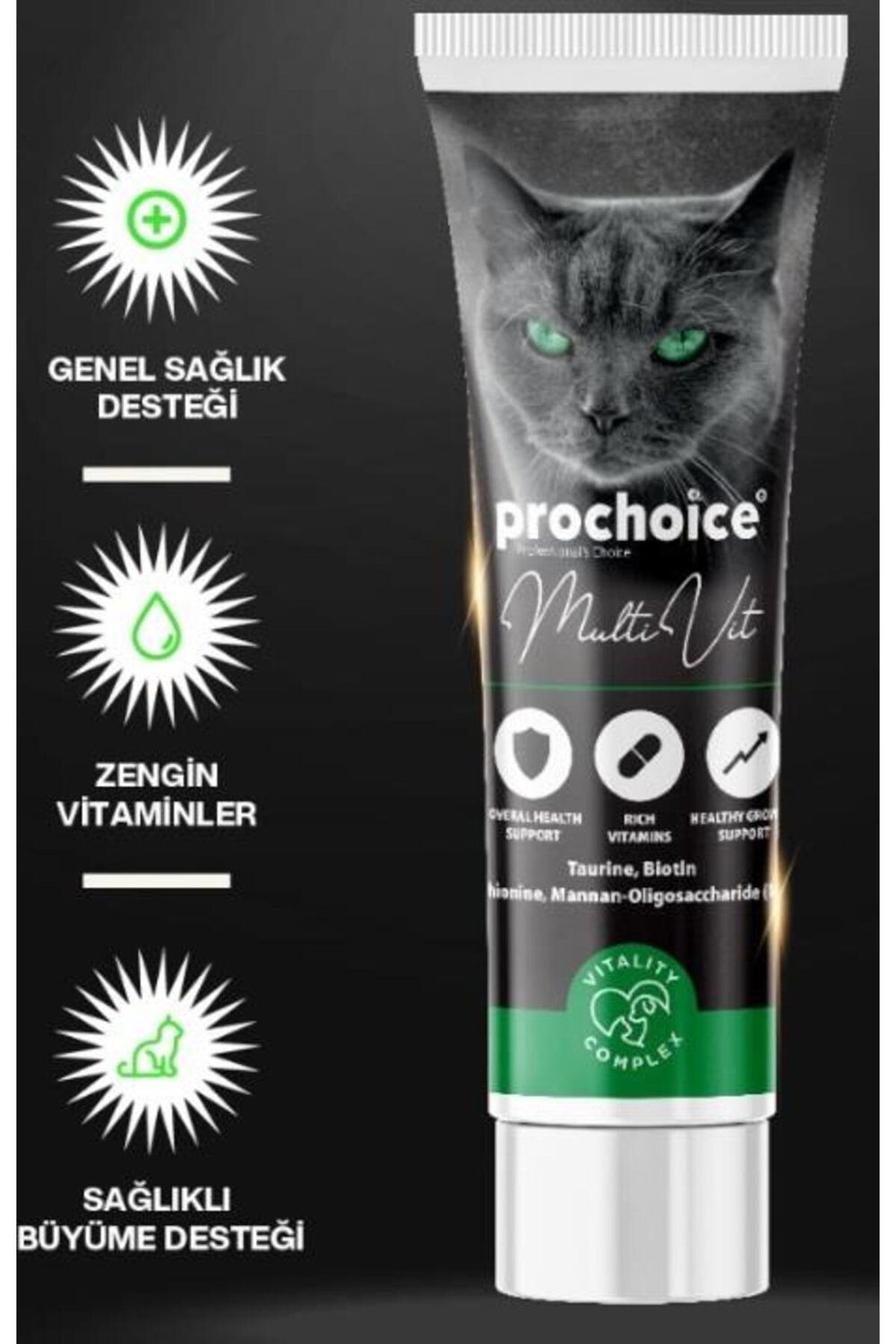Taurinli Multi Vitamin Kedi Macunu 100 ml
