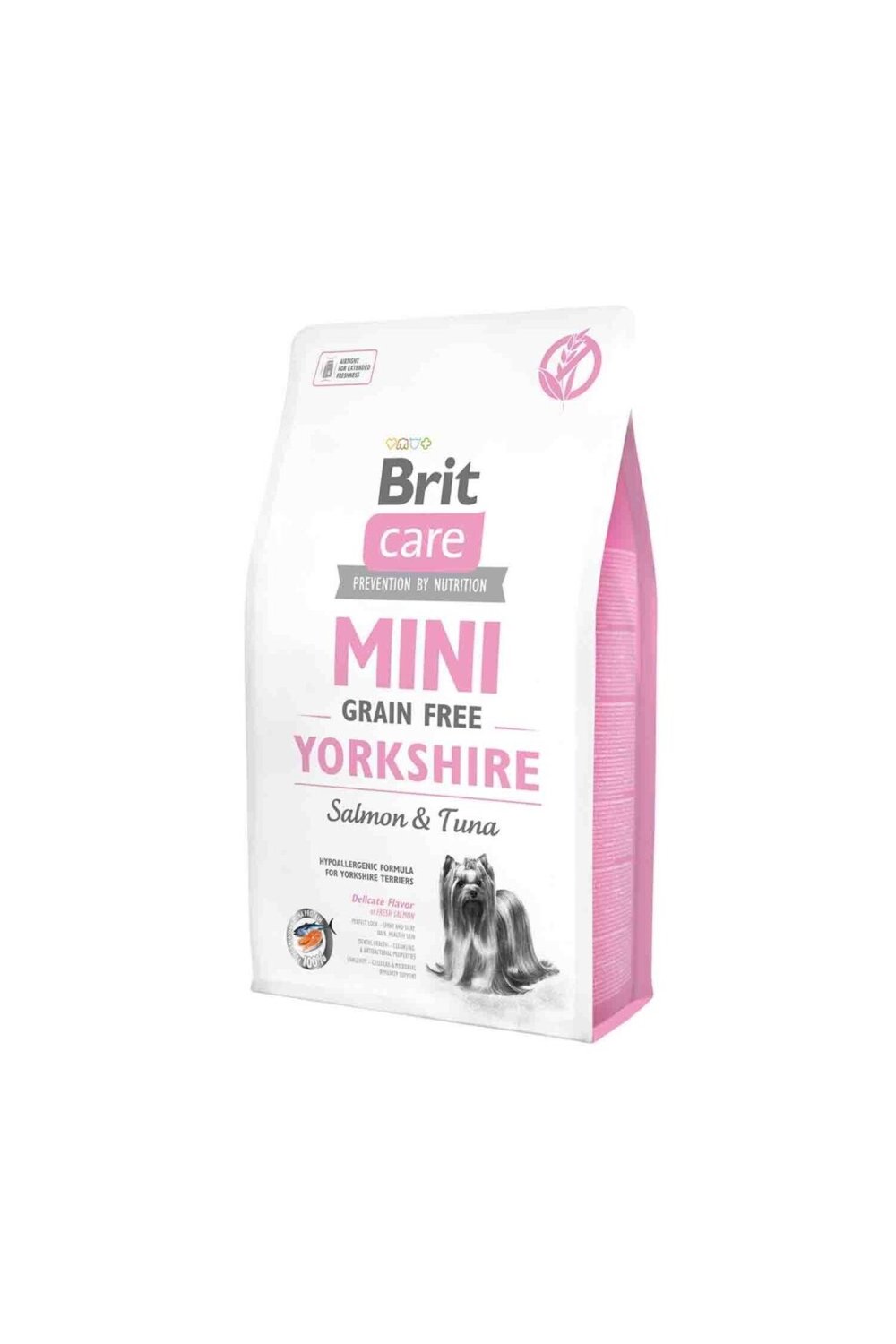 Yorkshire Terrierler İçin Tahılsız Hipoalerjenik Mini Irk Yetişkin Köpek Maması 2 kg