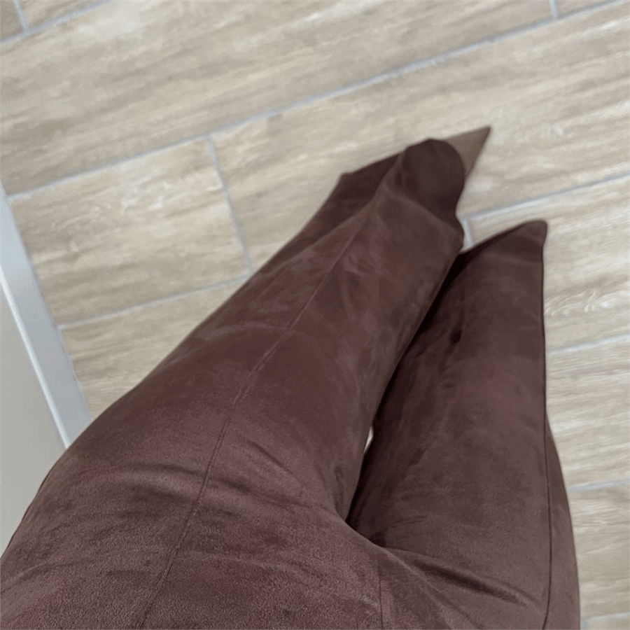 Kahve Süet Pantolon