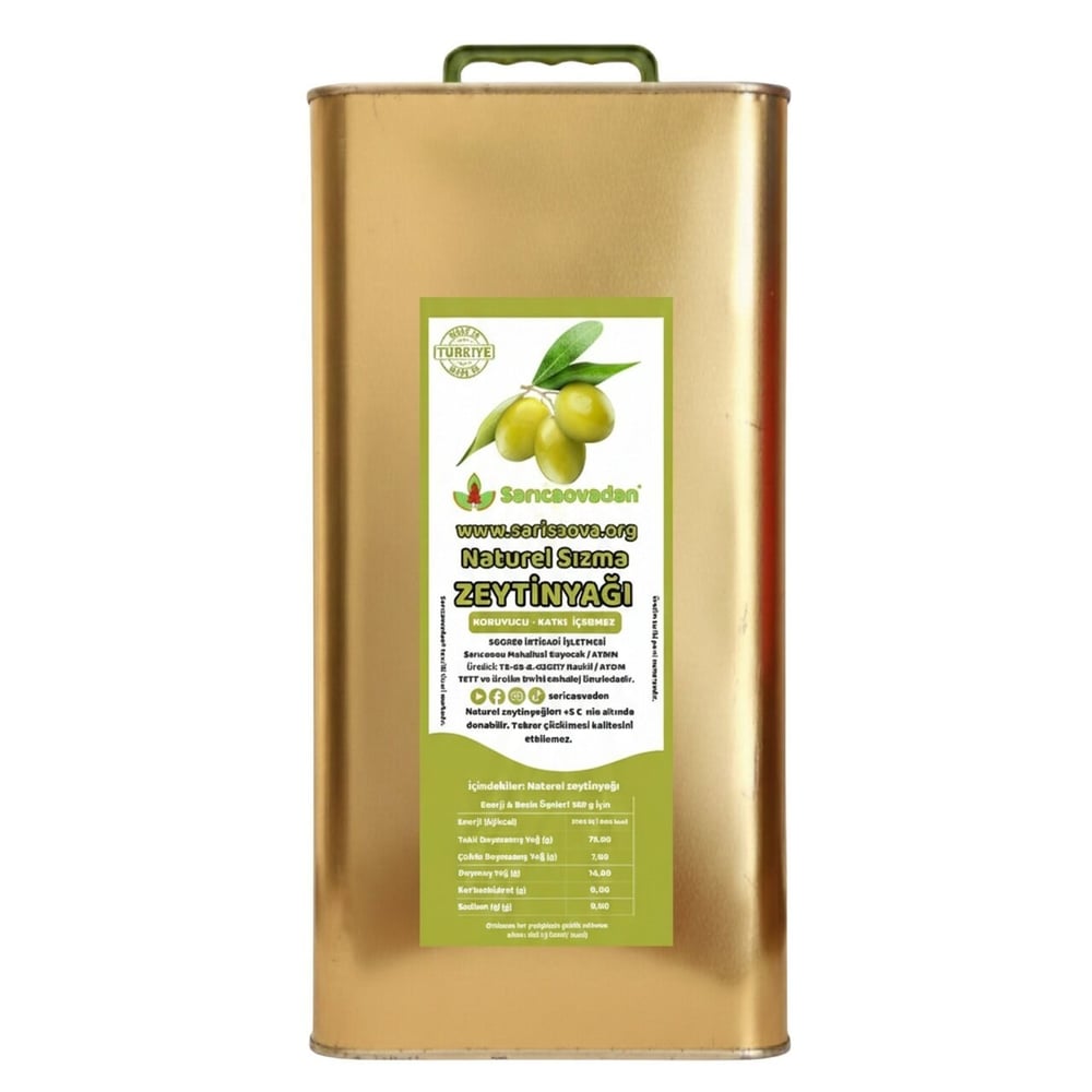 Naturel Sızma Zeytinyağı 5 Litre