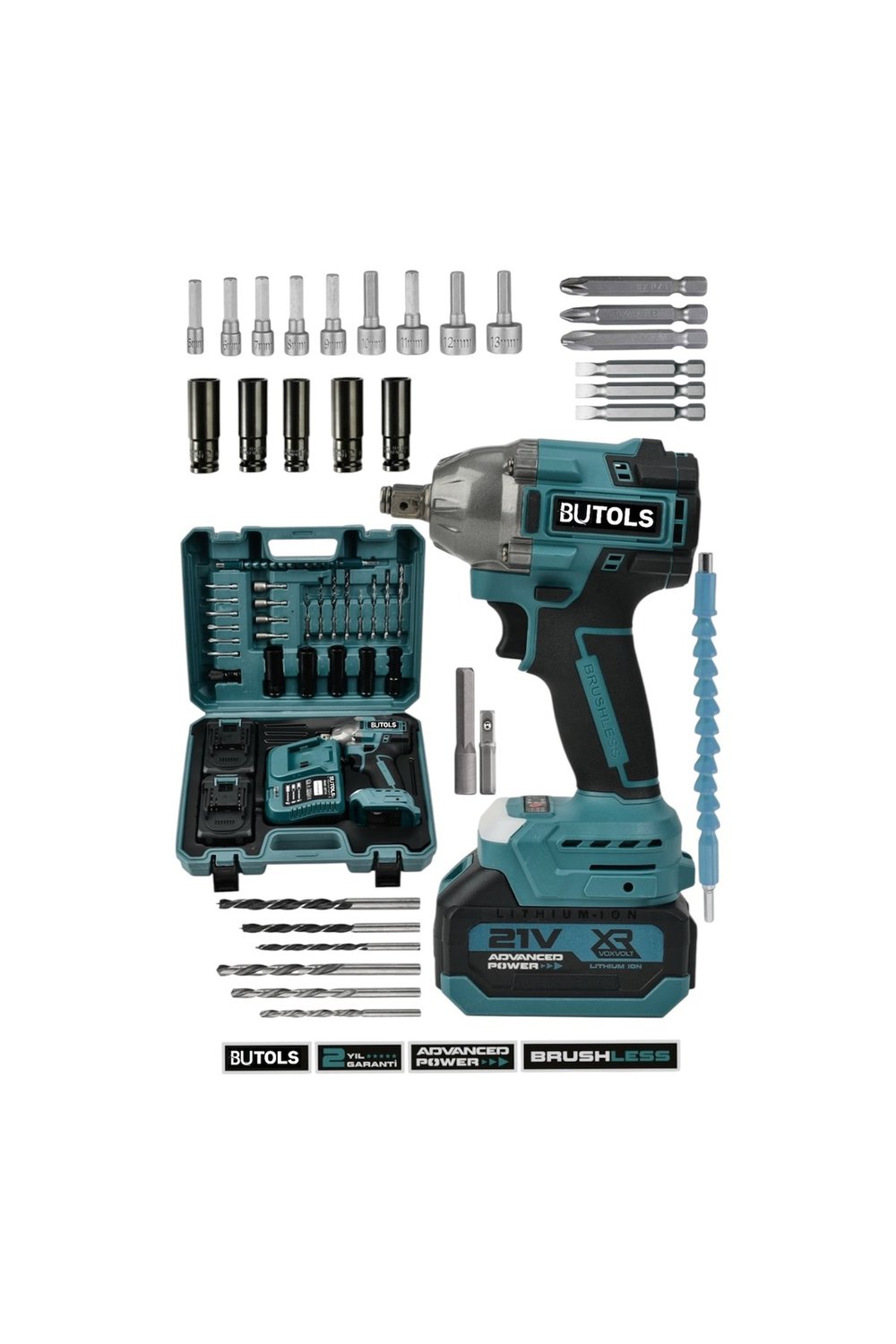 BRUSHLESS FIRÇASIZ TORKLU SOMUN SIKMA SÖKME MATKAP