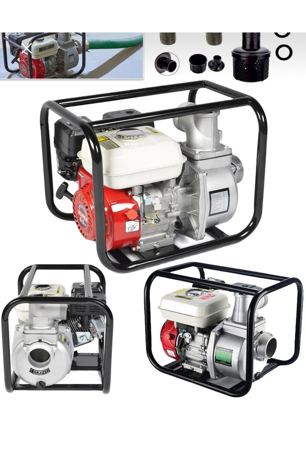 SU MOTORU BENZİNLİ 2.8 HP 52 Cc 3’İNÇ