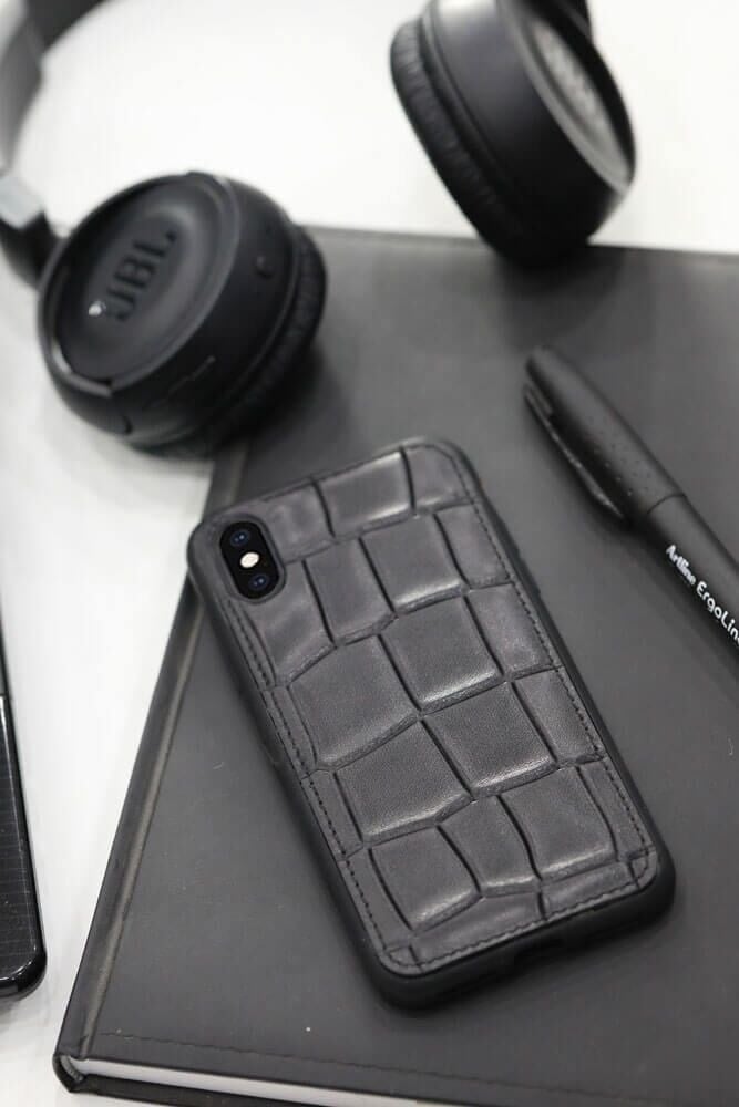 Guard Large Croco Deri Xs Max Telefon Kılıfı