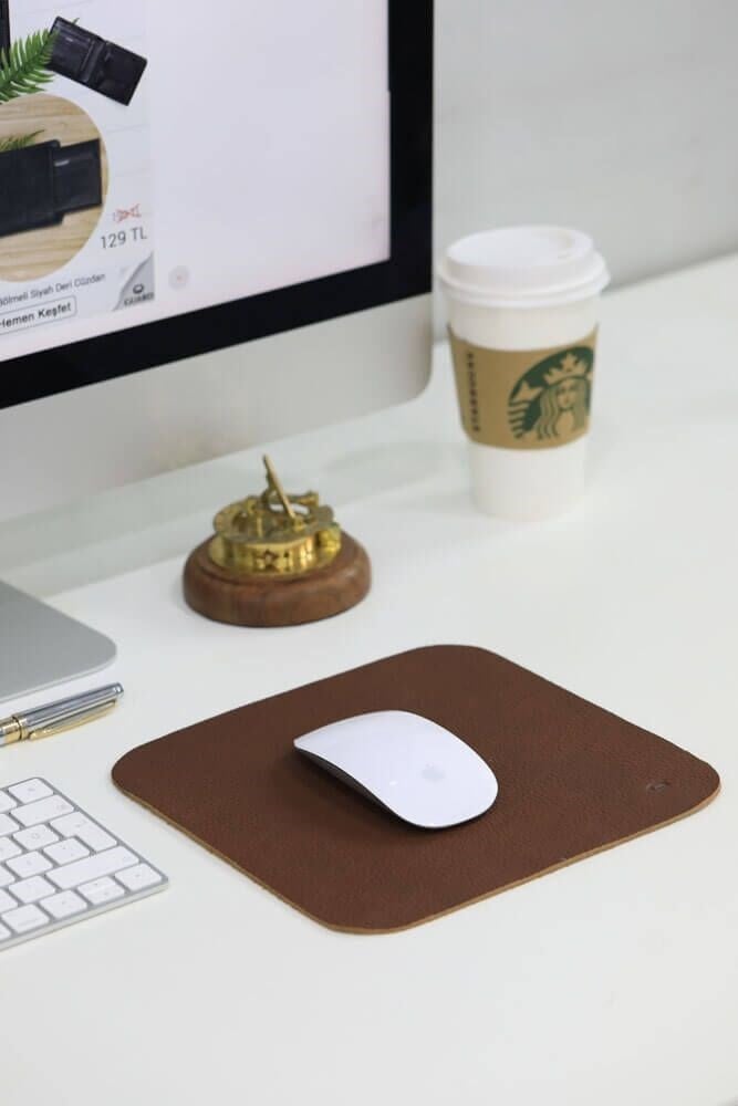 Guard Taba Deri Mouse Pad 22 x 22 Cm