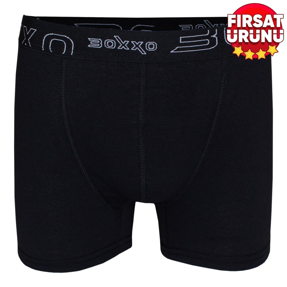 BOXXO 12Lİ LİKRALI ERKEK BOXER