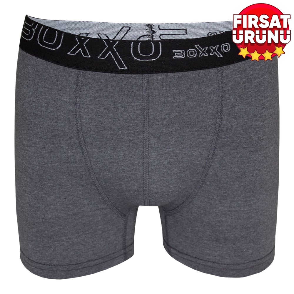 BOXXO 12Lİ LİKRALI ERKEK BOXER