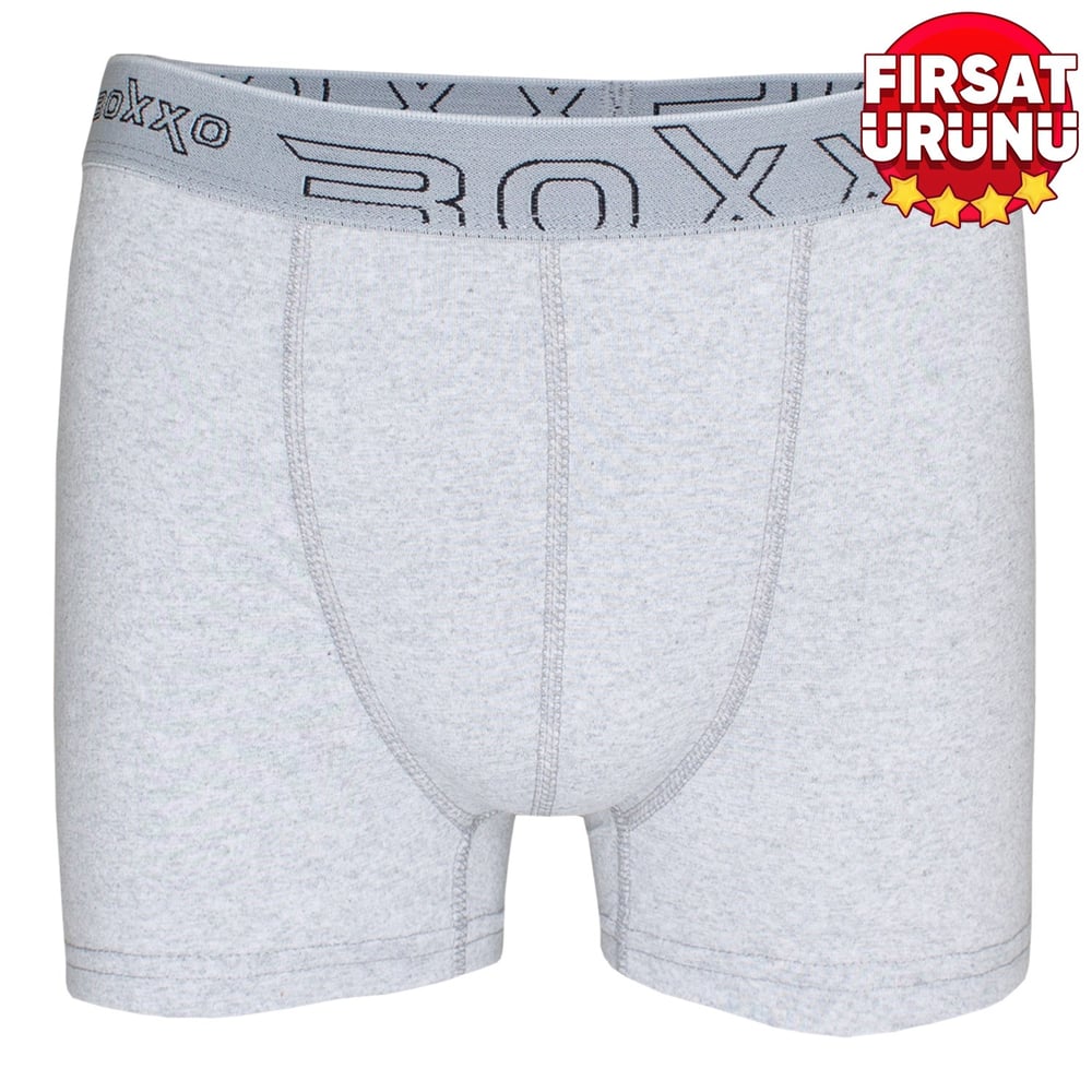 BOXXO 12Lİ LİKRALI ERKEK BOXER