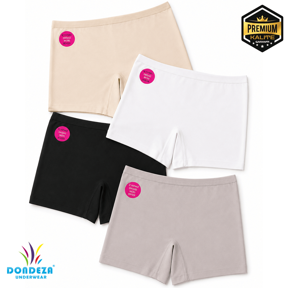 DEZA DİKİŞSİZ MİCRO İZ YAPMAZ KADIN BOXER