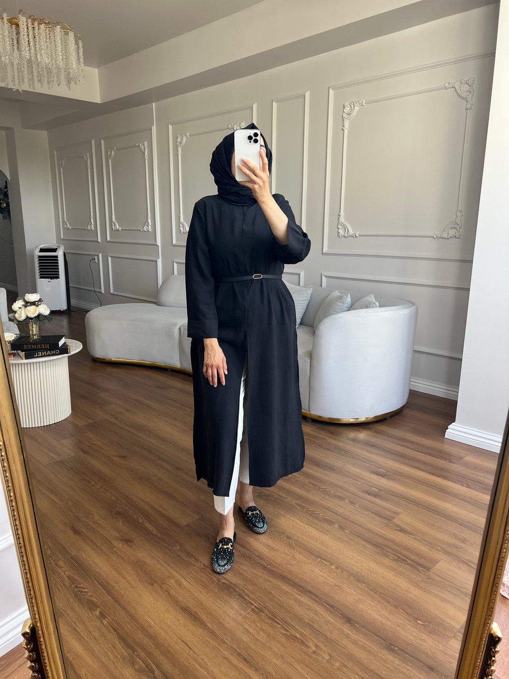 Vesna Siyah Tunik