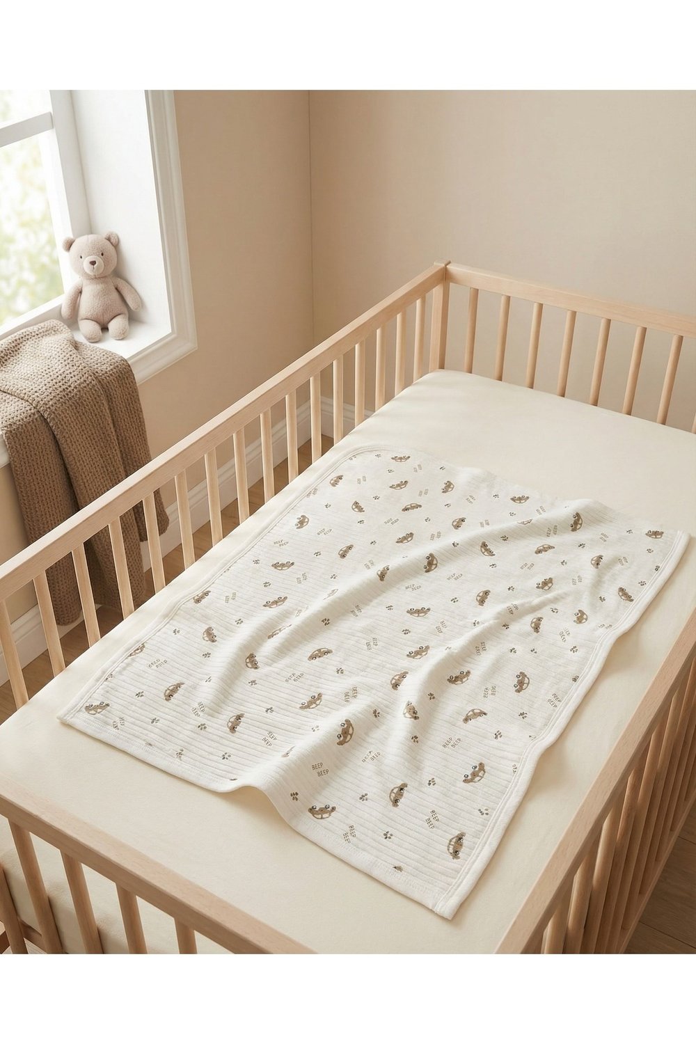 - %100 Pamuk Bebek Battaniyesi | 80x90