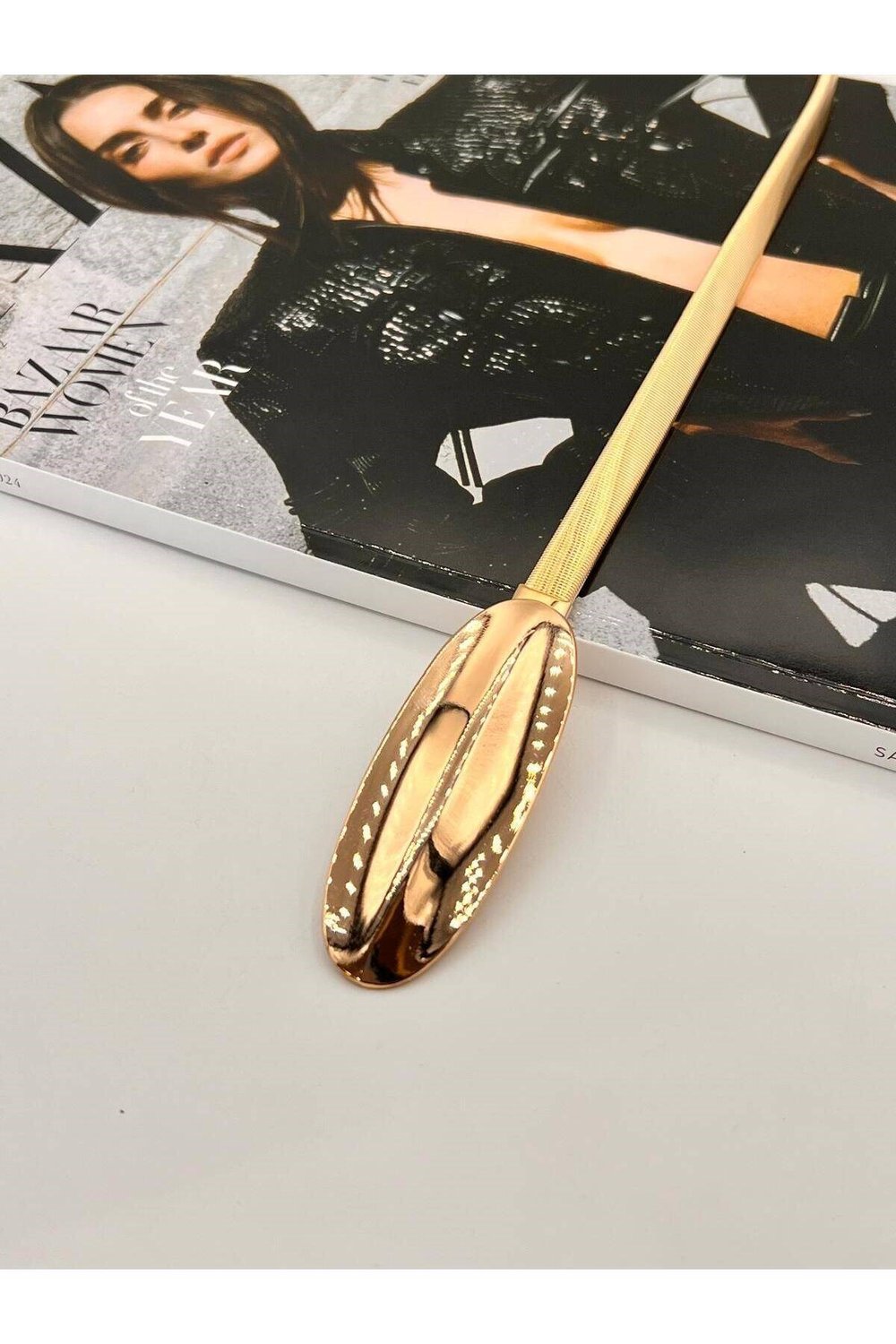 Gold Yaylı Kadın Kemer Elbise Kemeri Gömlek Kemeri Ceket Kemeri