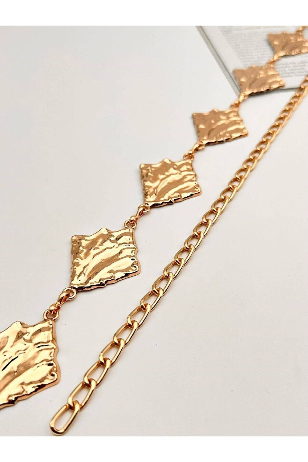 Gold Zincir Kemer Elbise Kemeri Gömlek Kemeri Ceket Kemeri
