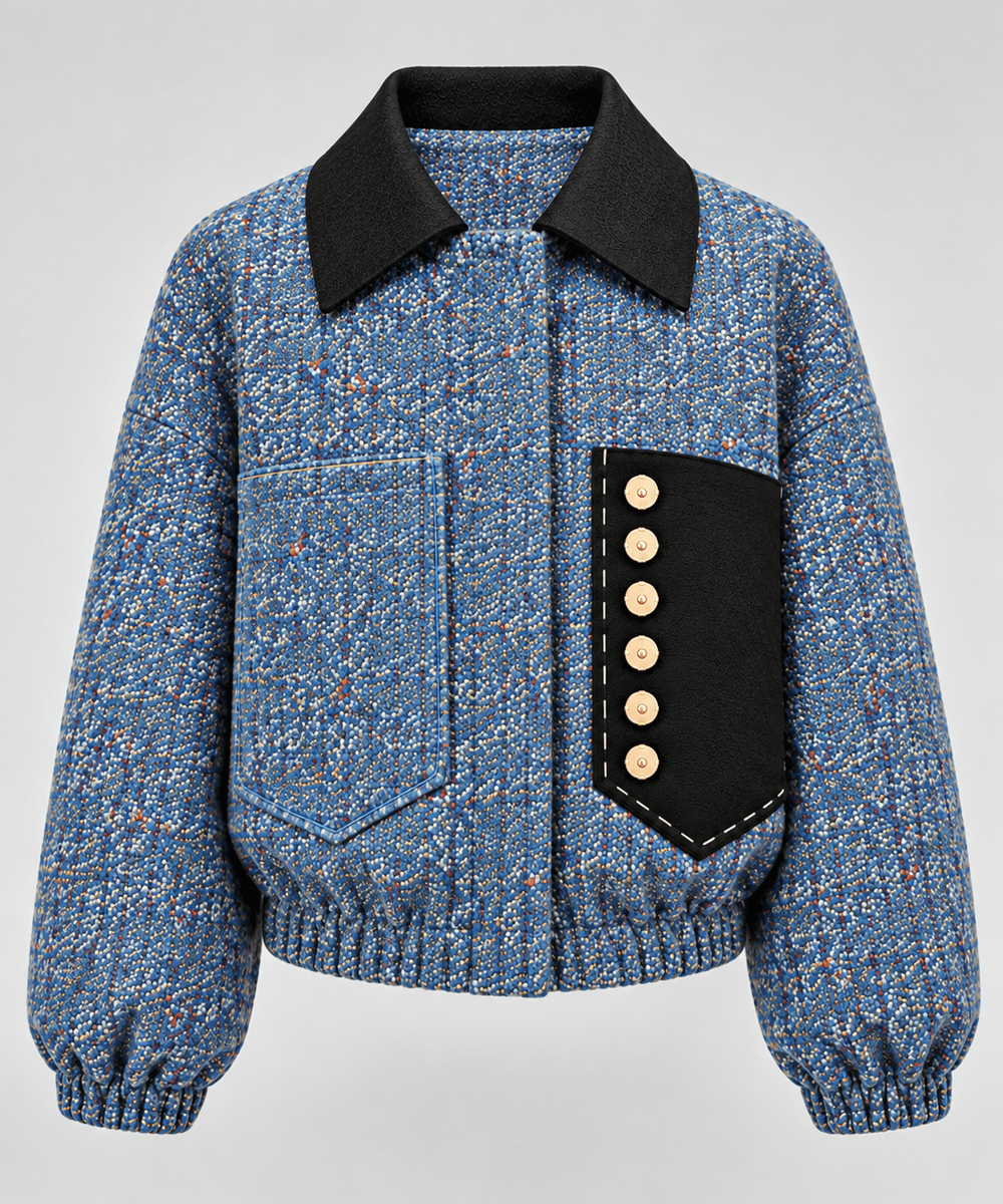 BUKLE KUMAŞ BOMBER MONT