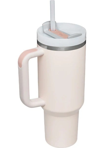 Stanley Quencher Açık Pembe 1.18 lt Pipetli Termos Bardak