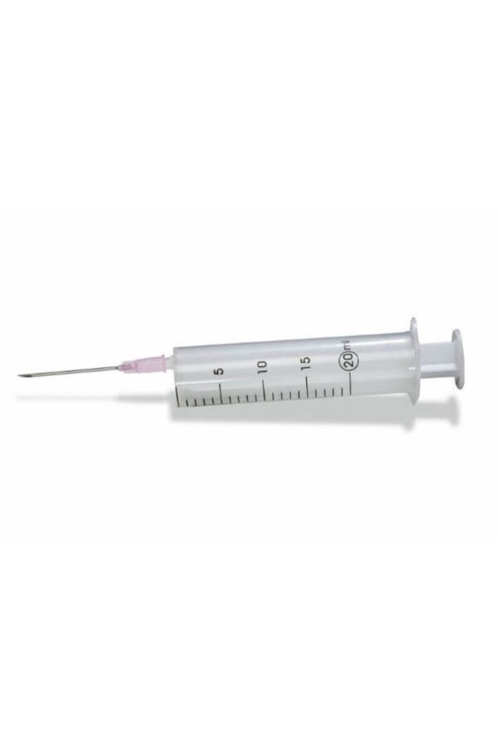 AYSET - 25 ML 2 PARÇA PEMBE UZUN İĞNELİ ENJEKTÖR 18G (10 ADET)