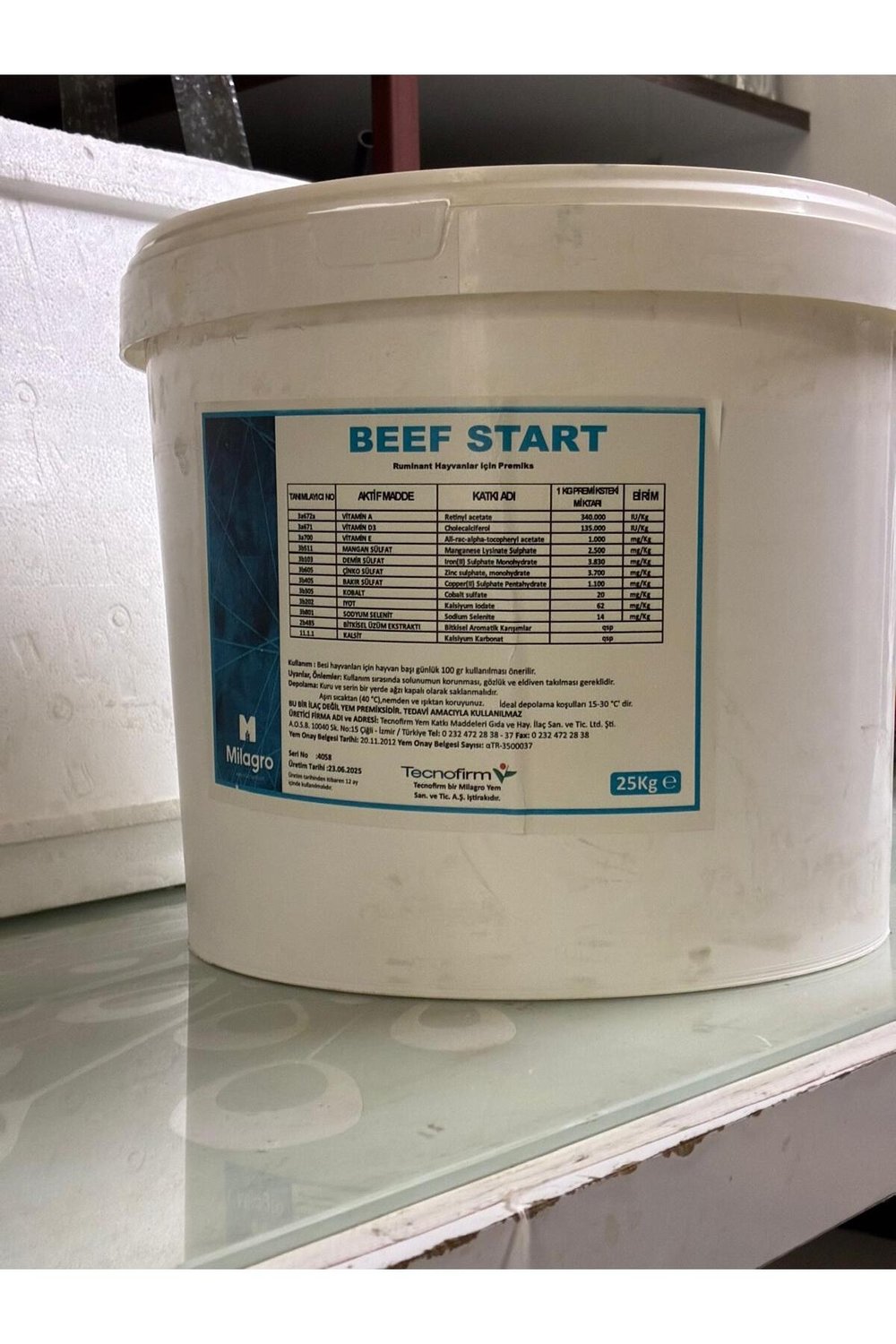 beef start 25KG Kova