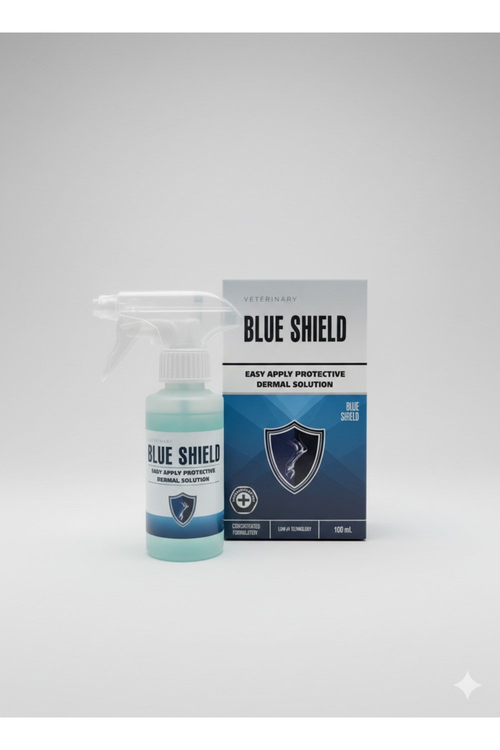 BLUE SHIELD At, Büyükbaş ve Küçükbaş Hayvan Tırnak ve Yara Bakım Ürünü 100 ml