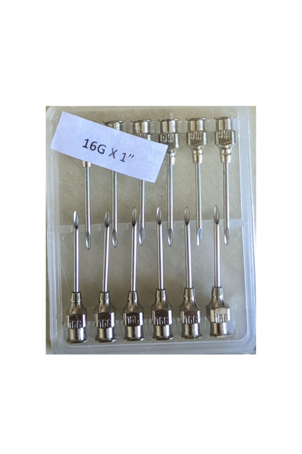 MUHTELİF - ENJEKTÖR UCU ÇELİK 16G X 1