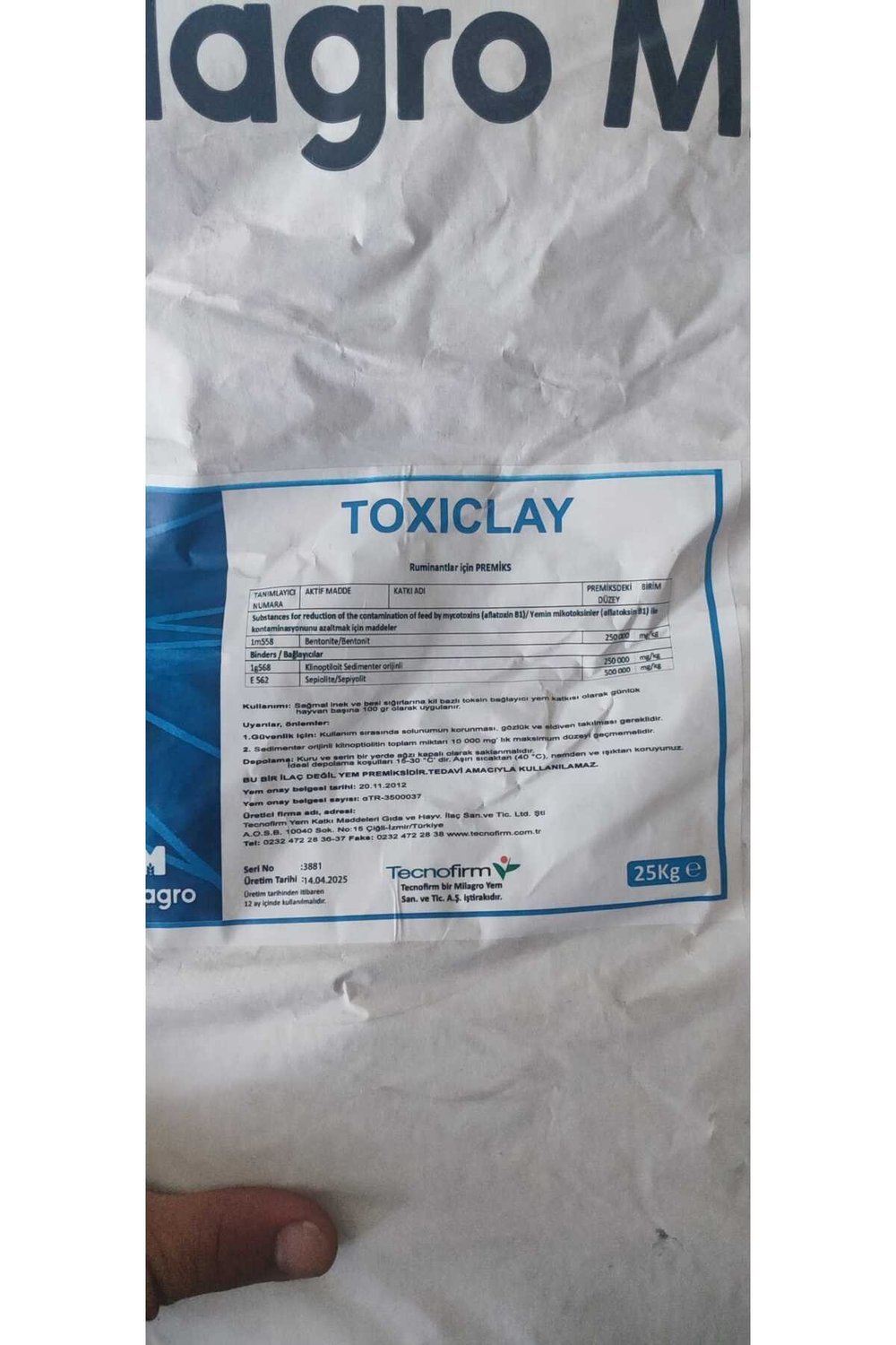 toxiclay 25kg