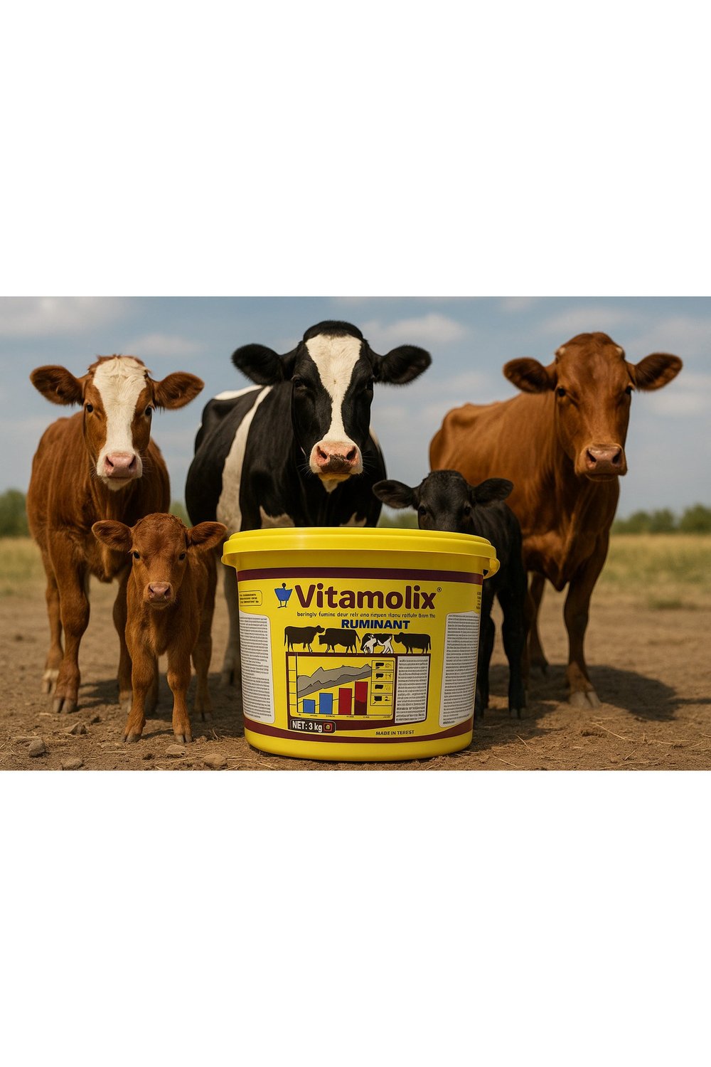 VİTAMOLİX YALAMA KUTUSU 3 KG