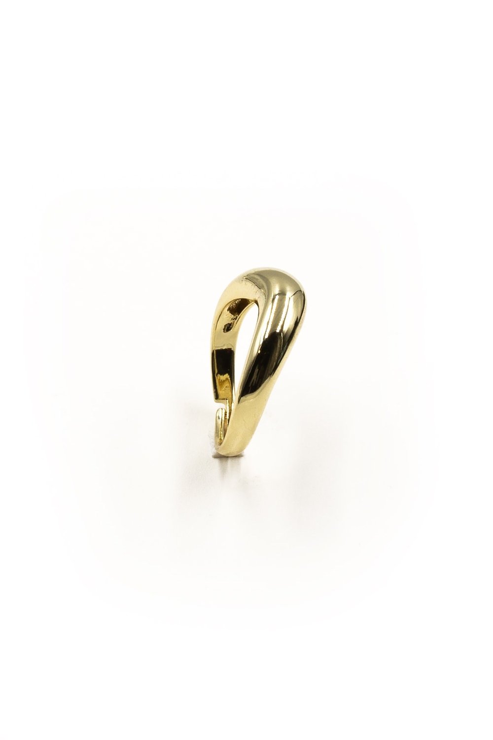 Wavy Adjustable Wedding Band - Gold-Tone, Tarnish-Resistant