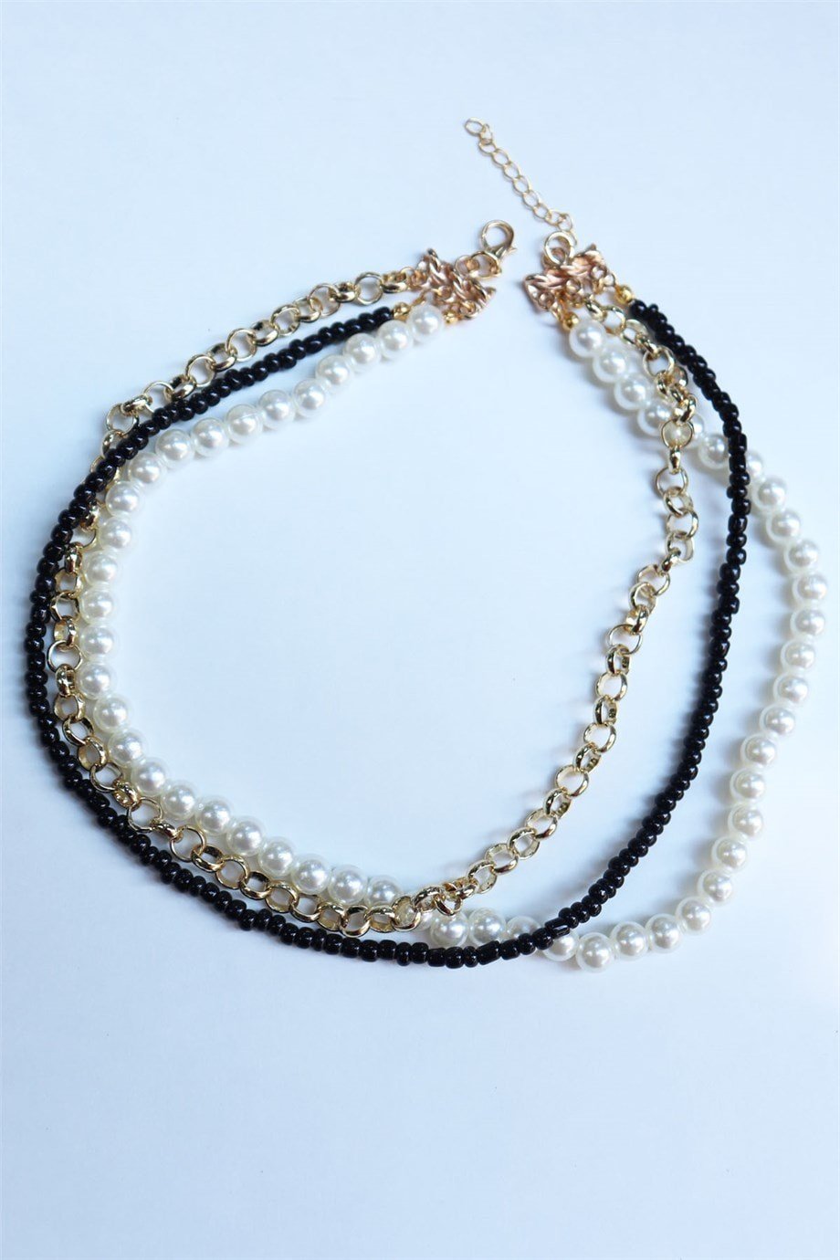 Pearl Design Multi Necklace