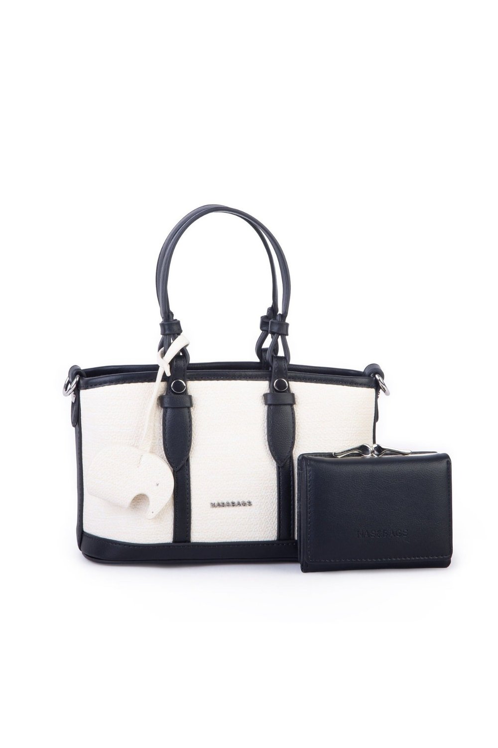 Nas Bag Premium 2 li Mini Set El ve Çapraz Çanta ile Cüzdan Takım