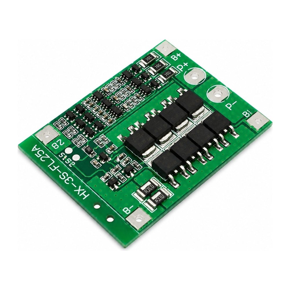 3s 12V 25A Bms 3 Pil 18650 Lityum Pil Şarj Koruma