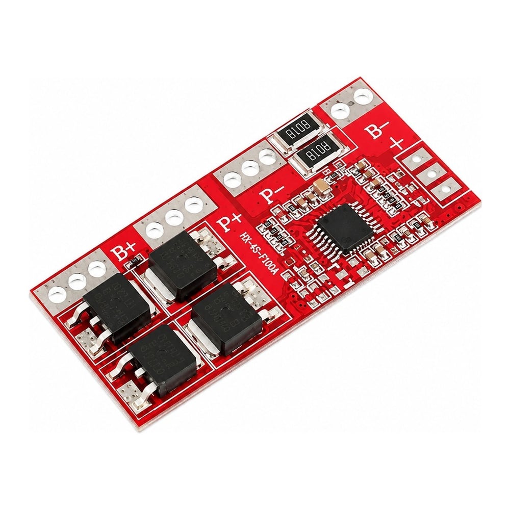4s 15A (30A Anlık) Li-Ion 18650 Lityum Pil Bms Şarj Koruma Kar