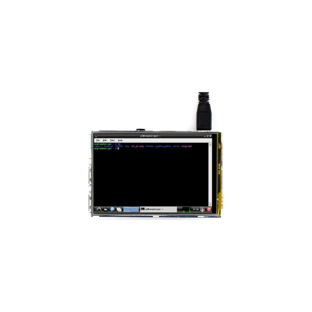 WaveShare 3.5 Inch Dokunmatik LCD Ekran (Raspberry Pi Uyumlu)