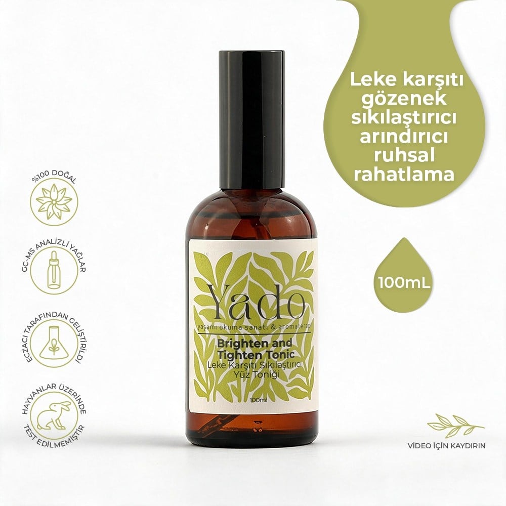 Brighten and Tighten Tonic / Leke Karşıtı Sıkılaştırıcı Yüz Toniği