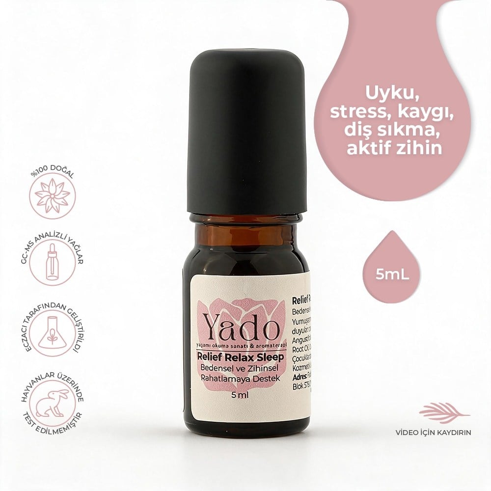 Relief Relax Sleep / Diş Sıkmaya Bağlı Gerginlik, Kaygı ve Uyku Öncesi Rahatlamaya Destek