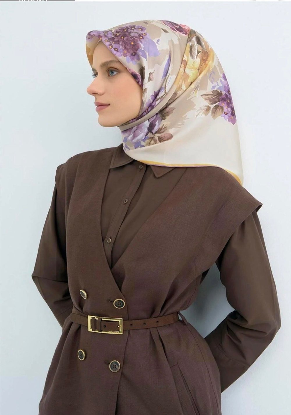 Armine İpek Eşarp 2026 Yaz 9520-32 Çok Renkli